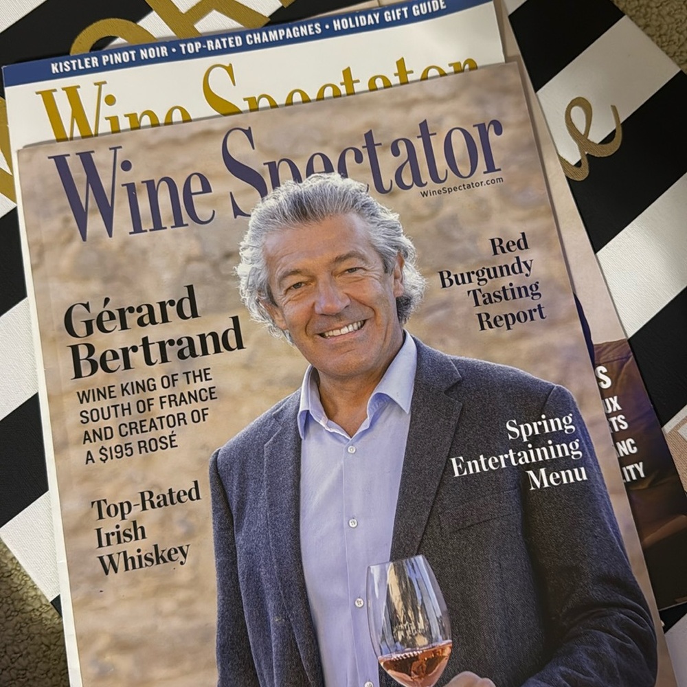Wine Spectator Magazine: GERARD BERTRAND • May 2023
